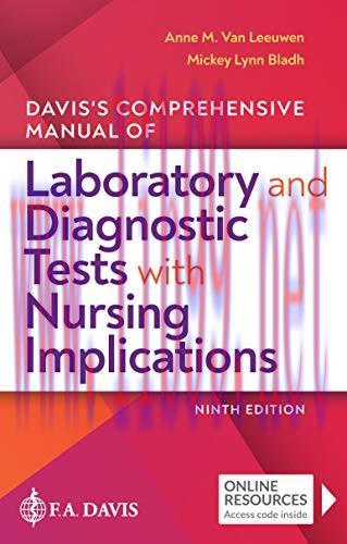 [AME]Davis's Comprehensive Manual of Laboratory and Diagnostic Tests With Nursing Implications, 9th edition (EPUB) 