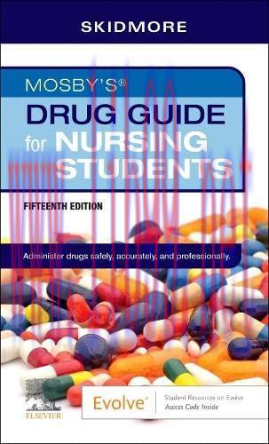 [AME]Mosby's Drug Guide for Nursing Students, 15th Edition (Original PDF) 