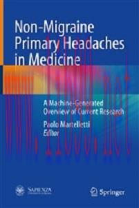 [AME]Non-Migraine Primary Headaches in Medicine: A Machine-Generated Overview of Current Research (EPUB) 