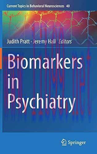 [AME]Biomarkers in Psychiatry (Current Topics in Behavioral Neurosciences) (EPUB) 