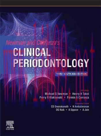[AME]Newman and Carranza's Clinical Periodontology, Third South Asia Edition (Original PDF) 