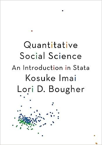 Quantitative Social Science An Introduction in Stata