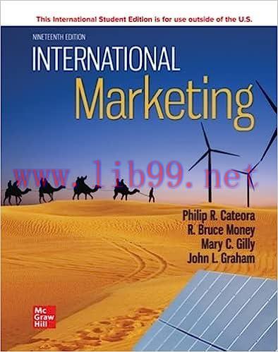[PDF]ISE International Marketing 19th Edition [Philip R. Cateora]