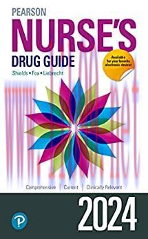 [AME]Pearson Nurse's Drug Guide 2024 (Original PDF) 