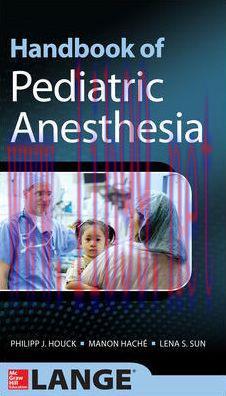 [AME]Handbook of Pediatric Anesthesia (EPUB) 