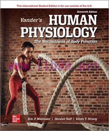 [PDF]Vander’s Human Physiology 16th Edition