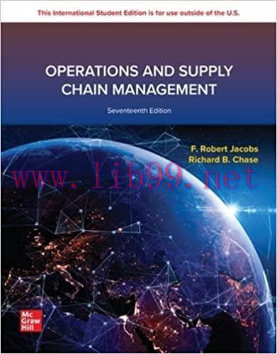 [PDF]ISE Ebook Operations And Supply Chain Management 17th Edition [F. Robert Jacobs]