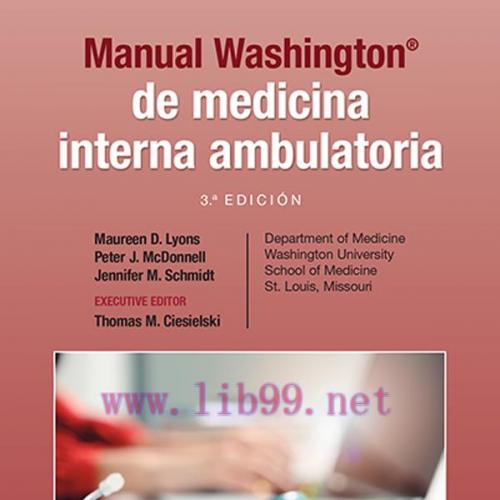 [AME]Manual Washington de medicina interna ambulatoria, 3rd Edition (EPUB) 