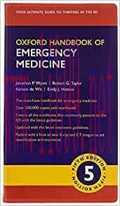 [AME]Oxford Handbook of Emergency Medicine (Oxford Medical Handbooks) (Original PDF) 