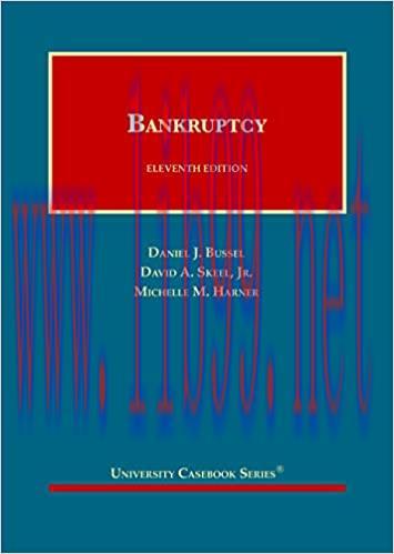 [PDF]Bankruptcy 11th Edition [Daniel J. Bussel]