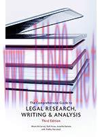 [PDF]The Comprehensive Guide to LEGAL RESEARCH, WRITING & ANALYSIS 3rd Edition