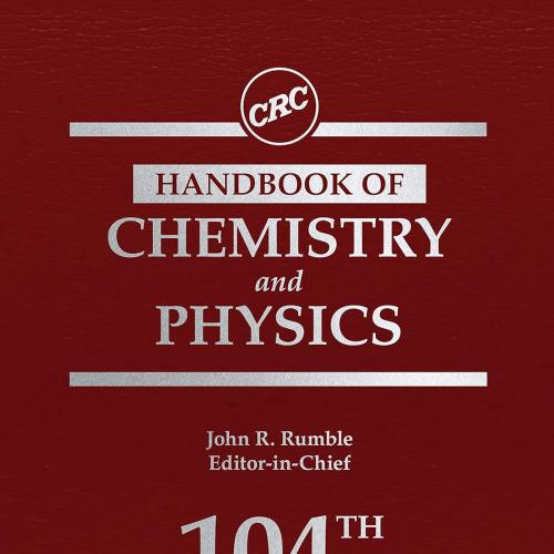 CRC Handbook of Chemistry and Physics 104th Edition-2023.10.2 全手动整理