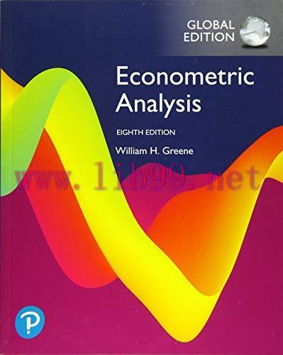 [FOX-Ebook]Econometric Analysis, Global Edition, 8th Edition