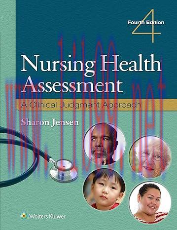 [AME]Nursing Health Assessment: A Clinical Judgment Approach, 4th Edition (EPUB) 