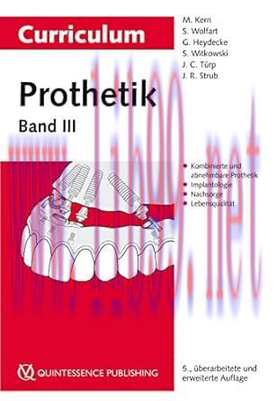 [AME]Curriculum Prothetik: Band 3, 5th Edition (German Edition) (EPUB) 