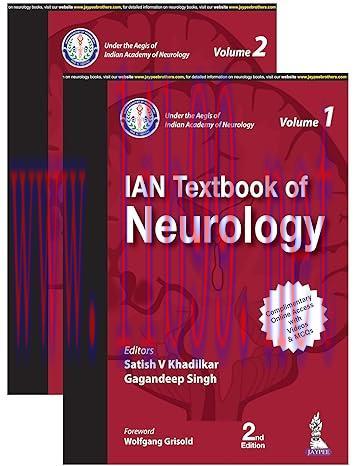 [AME]IAN Textbook of Neurology: Two Volume Set, 2nd edition (ePub+Converted PDF) 