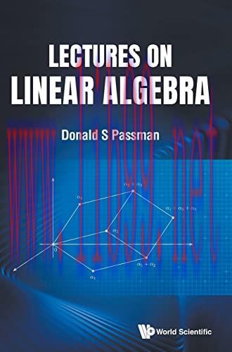 [FOX-Ebook]Lectures on Linear Algebra