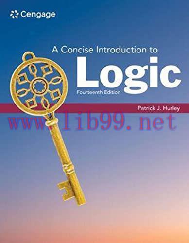 [FOX-Ebook]A Concise Introduction to Logic, 14th Edition