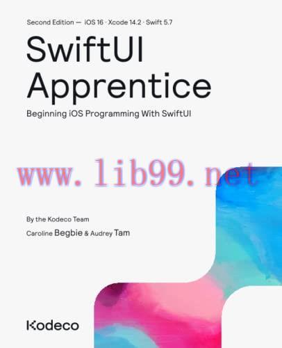 [FOX-Ebook]SwiftUI Apprentice, 2nd Edition: Beginning iOS Programming With SwiftUI