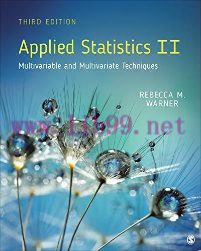 [FOX-Ebook]Applied Statistics II: Multivariable and Multivariate Techniques