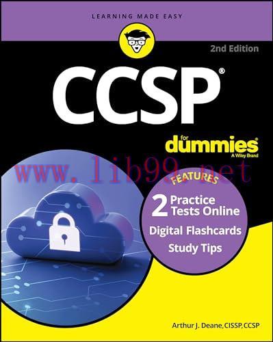 [FOX-Ebook]CCSP For Dummies, 2nd Edition: Book + 2 Practice Tests + 100 Flashcards Online, 2nd Edition