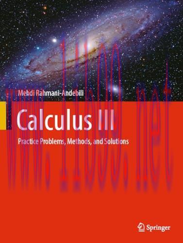 [FOX-Ebook]Calculus III: Practice Problems, Methods, and Solutions, 2nd Edition