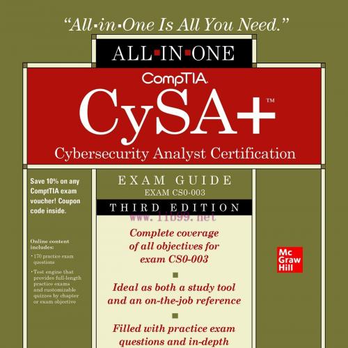 [FOX-Ebook]CompTIA CySA+ Cybersecurity Analyst Certification All-in-One Exam Guide, 3rd Edition (Exam CS0-003)