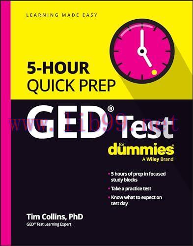 [FOX-Ebook]GED Test 5-Hour Quick Prep For Dummies