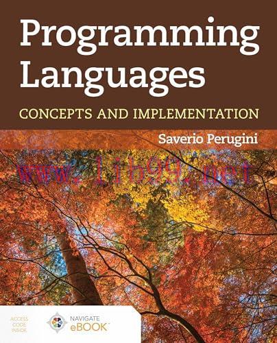 [FOX-Ebook]Programming Languages: Concepts and Implementation