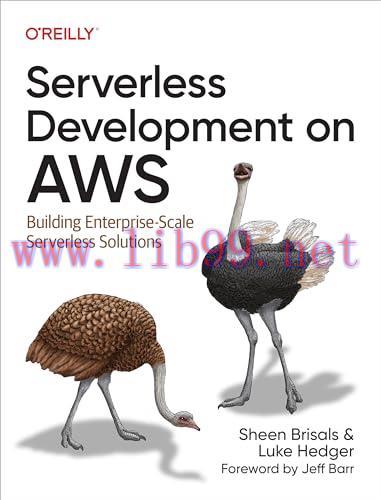 [FOX-Ebook]Serverless Development on AWS: Building Enterprise-Scale Serverless Solutions