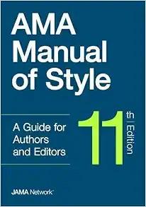 [AME]AMA Manual of Style: A Guide for Authors and Editors, 11th edition (ePub) 