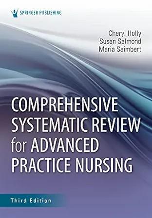 [AME]Comprehensive Systematic Review for Advanced Practice Nursing, 3rd Edition (Original PDF) 