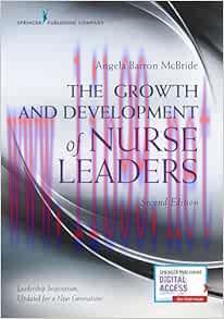 [AME]The Growth and Development of Nurse Leaders, 2nd Edition (EPUB) 