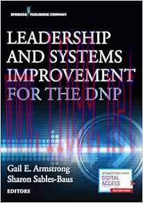[AME]Leadership and Systems Improvement for the DNP (EPUB) 