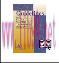 [AME]Guidelines for Informed Consent in Transfusion Medicine (Original PDF) 