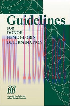 [AME]Guidelines for Donor Hemoglogin Determination (Original PDF) 