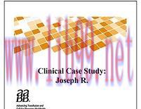 [AME]CLINICAL CASE STUDY: JOSEPH R. (Original PDF) 