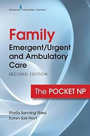 [AME]Family Emergent/Urgent and Ambulatory Care: The Pocket NP, 2nd Edition (EPUB) 