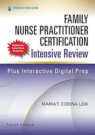 [AME]Family Nurse Practitioner Certification Intensive Review, 4th Edition (EPUB) 