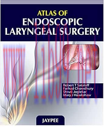 [AME]Atlas of Endoscopic Laryngeal Surgery (Original PDF) 