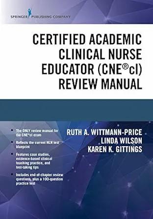 [AME]Certified Academic Clinical Nurse Educator (CNE®cl) Review Manual (Original PDF) 