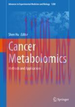 [PDF]Cancer Metabolomics: Methods and Applications