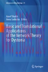 [PDF]Basic and Translational Applications of the Network Theory for Dystonia