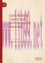 [PDF]Good Faith in Contractual Performance in Australia