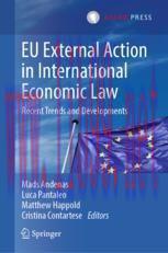 [PDF]EU External Action in International Economic Law: Recent Trends and Developments
