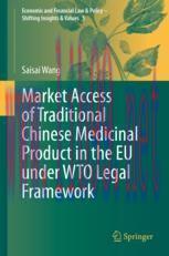 [PDF]Market Access of Traditional Chinese Medicinal Product in the EU under WTO Legal Framework