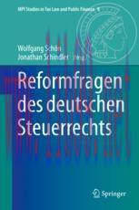 [PDF]Reformfragen des deutschen Steuerrechts