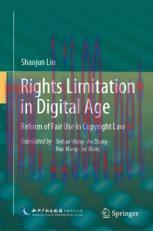 [PDF]Rights Limitation in Digital Age: Reform of Fair Use in Copyright Law