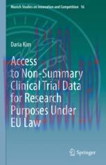 [PDF]Access to Non-Summary Clinical Trial Data for Research Purposes Under EU Law