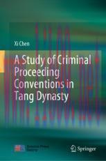 [PDF]A Study of Criminal Proceeding Conventions in Tang Dynasty